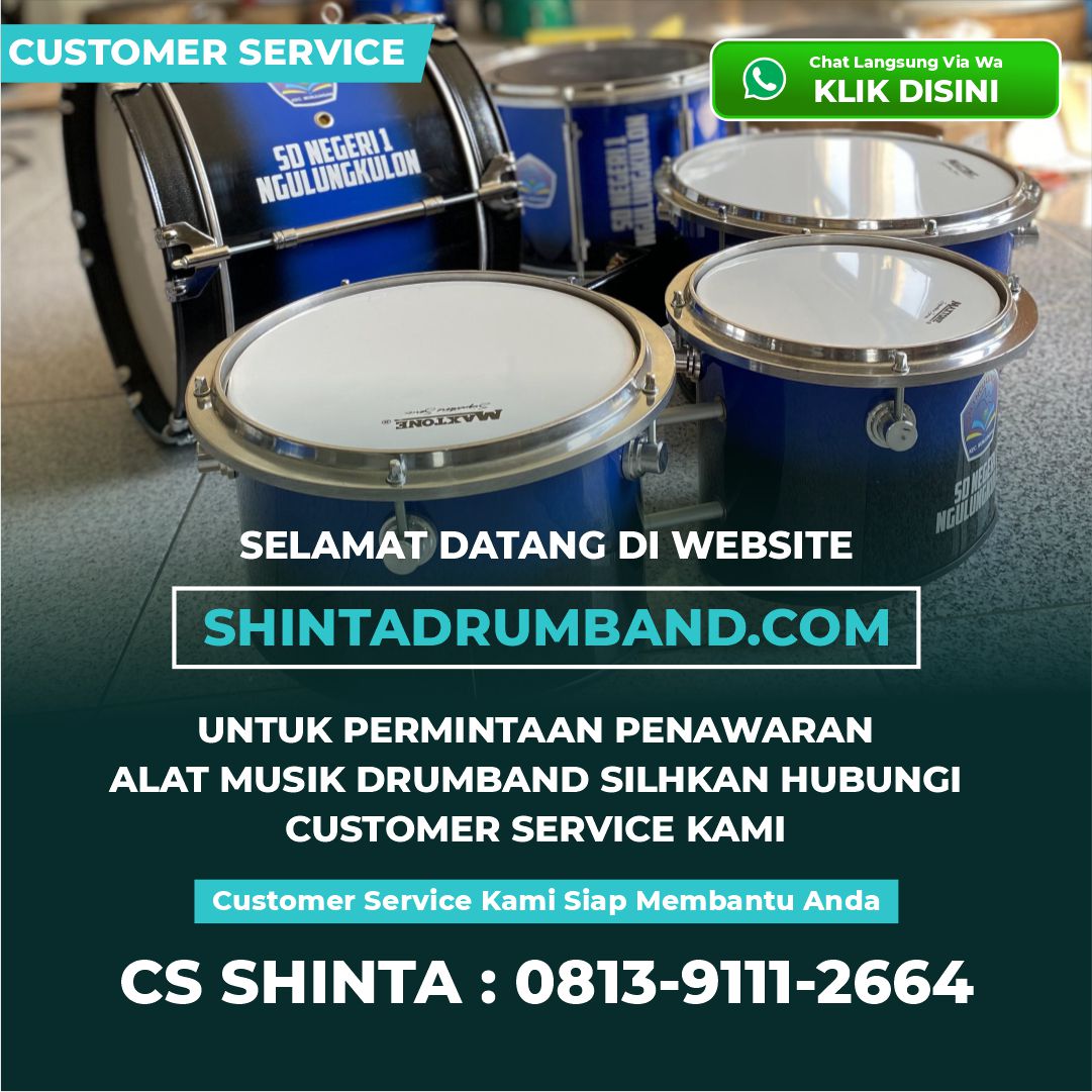 Jual alat drumband disamarinda